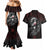 Native American MMIW Red Handprint Couples Matching Mermaid Dress and Hawaiian Shirt Dreamcatcher