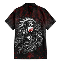 Native American MMIW Red Handprint Family Matching Mermaid Dress and Hawaiian Shirt Dreamcatcher