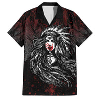 Native American MMIW Red Handprint Family Matching Tank Maxi Dress and Hawaiian Shirt Dreamcatcher