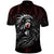 Native American MMIW Red Handprint Polo Shirt Dreamcatcher