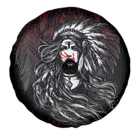 Native American MMIW Red Handprint Spare Tire Cover Dreamcatcher