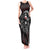 Native American MMIW Red Handprint Tank Maxi Dress Dreamcatcher