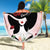 Kentucky Horse Racing Beach Blanket Derby Girl - Marble Roses