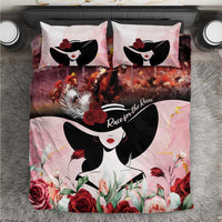 Kentucky Horse Racing Bedding Set Derby Girl - Marble Roses
