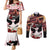 Kentucky Horse Racing Couples Matching Mermaid Dress and Long Sleeve Button Shirt Derby Girl - Marble Roses