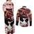 Kentucky Horse Racing Couples Matching Off Shoulder Maxi Dress and Long Sleeve Button Shirt Derby Girl - Marble Roses