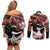 Kentucky Horse Racing Couples Matching Off Shoulder Short Dress and Long Sleeve Button Shirt Derby Girl - Marble Roses