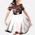 Kentucky Horse Racing Family Matching Off Shoulder Maxi Dress and Hawaiian Shirt Derby Girl - Marble Roses