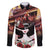 Kentucky Horse Racing Family Matching Off Shoulder Maxi Dress and Hawaiian Shirt Derby Girl - Marble Roses