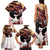 Kentucky Horse Racing Family Matching Tank Maxi Dress and Hawaiian Shirt Derby Girl - Marble Roses