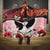 Kentucky Horse Racing Hooded Blanket Derby Girl - Marble Roses