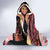 Kentucky Horse Racing Hooded Blanket Derby Girl - Marble Roses
