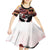 Kentucky Horse Racing Kid Short Sleeve Dress Derby Girl - Marble Roses