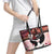 Kentucky Horse Racing Leather Tote Bag Derby Girl - Marble Roses