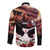 Kentucky Horse Racing Long Sleeve Button Shirt Derby Girl - Marble Roses