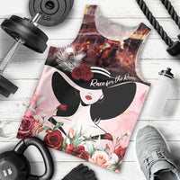 Kentucky Horse Racing Men Tank Top Derby Girl - Marble Roses
