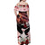 Kentucky Horse Racing Off Shoulder Maxi Dress Derby Girl - Marble Roses