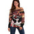 Kentucky Horse Racing Off Shoulder Sweater Derby Girl - Marble Roses