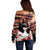 Kentucky Horse Racing Off Shoulder Sweater Derby Girl - Marble Roses