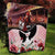 Kentucky Horse Racing Quilt Derby Girl - Marble Roses