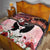 Kentucky Horse Racing Quilt Derby Girl - Marble Roses