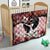 Kentucky Horse Racing Quilt Derby Girl - Marble Roses
