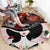 Kentucky Horse Racing Round Carpet Derby Girl - Marble Roses