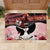 Kentucky Horse Racing Rubber Doormat Derby Girl - Marble Roses