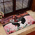 Kentucky Horse Racing Rubber Doormat Derby Girl - Marble Roses