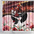 Kentucky Horse Racing Shower Curtain Derby Girl - Marble Roses