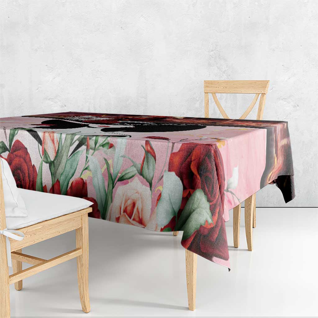 Kentucky Horse Racing Tablecloth Derby Girl - Marble Roses