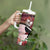 Kentucky Horse Racing Tumbler With Handle Derby Girl - Marble Roses