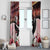 Kentucky Horse Racing Window Curtain Derby Girl - Marble Roses
