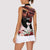 Kentucky Horse Racing Women Sleeveless Polo Shirt Derby Girl - Marble Roses