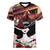 Kentucky Horse Racing Women V-Neck T-Shirt Derby Girl - Marble Roses