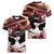 Kentucky Horse Racing Women V-Neck T-Shirt Derby Girl - Marble Roses
