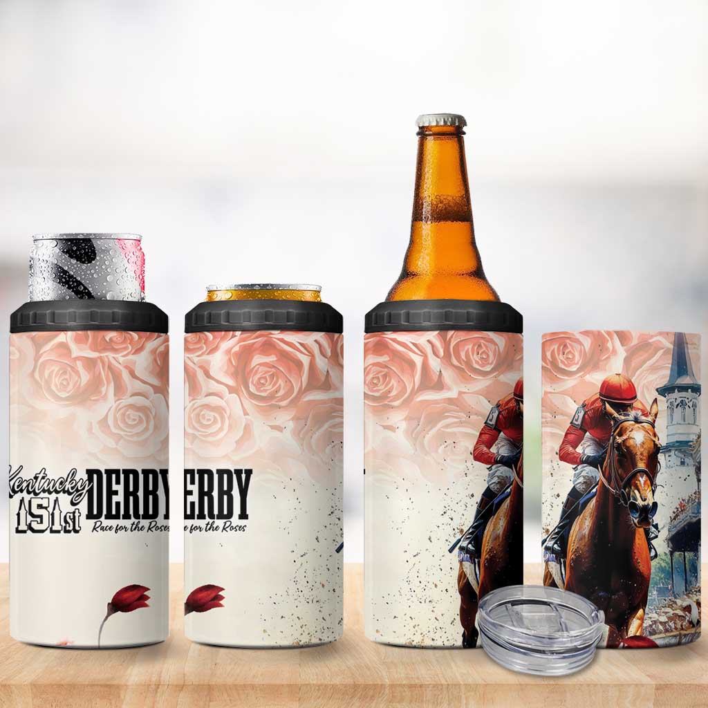 Kentucky Horse Racing 4 in 1 Can Cooler Tumbler 151st Derby Party