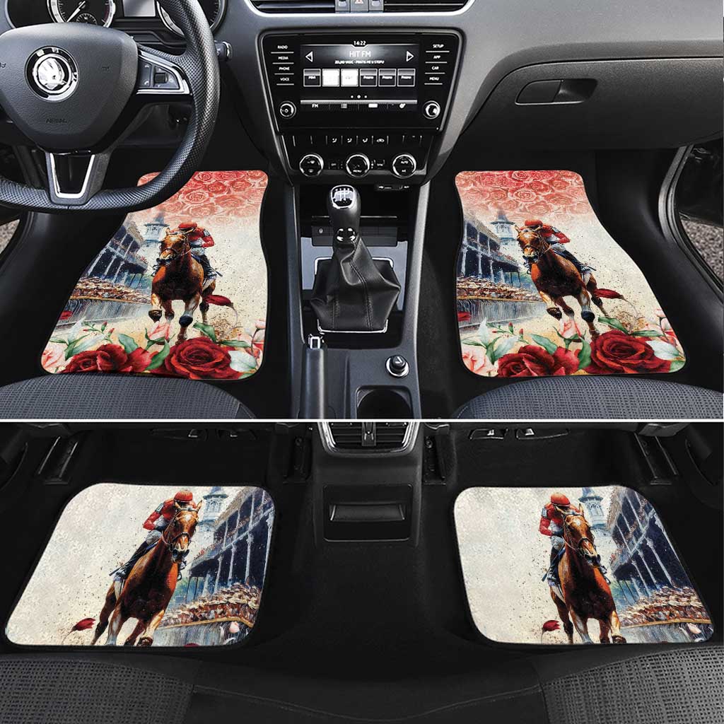Kentucky Horse Racing Car Mats 151st Derby Party