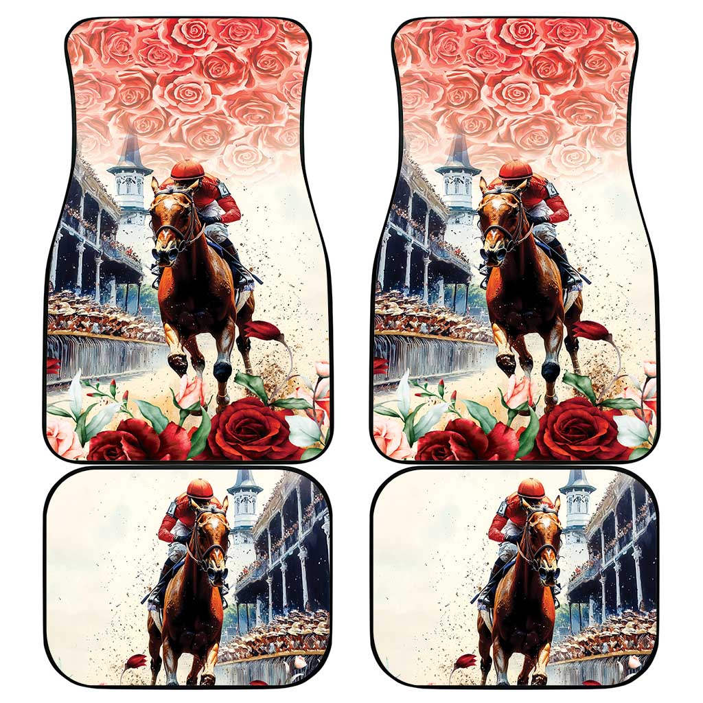 Kentucky Horse Racing Car Mats 151st Derby Party