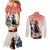 Kentucky Horse Racing Couples Matching Mermaid Dress and Long Sleeve Button Shirt 151st Derby Party