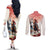 Kentucky Horse Racing Couples Matching Off The Shoulder Long Sleeve Dress and Long Sleeve Button Shirt 151st Derby Party