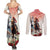 Kentucky Horse Racing Couples Matching Summer Maxi Dress and Long Sleeve Button Shirt 151st Derby Party