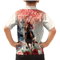 Kentucky Horse Racing Family Matching Mermaid Dress and Hawaiian Shirt 151st Derby Party