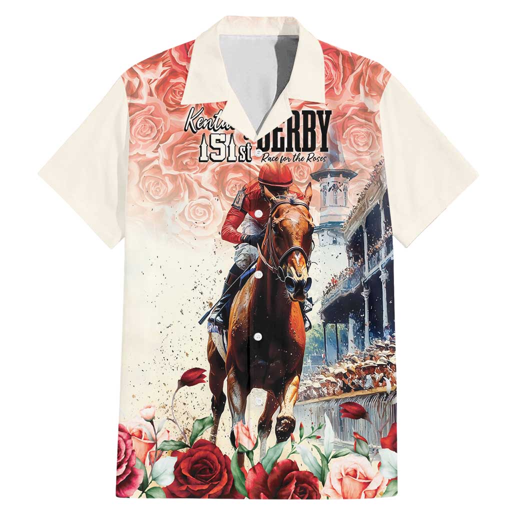 Kentucky Horse Racing Family Matching Mermaid Dress and Hawaiian Shirt 151st Derby Party
