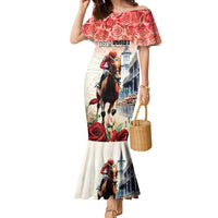 Kentucky Horse Racing Family Matching Mermaid Dress and Hawaiian Shirt 151st Derby Party