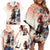 Kentucky Horse Racing Family Matching Off Shoulder Short Dress and Hawaiian Shirt 151st Derby Party