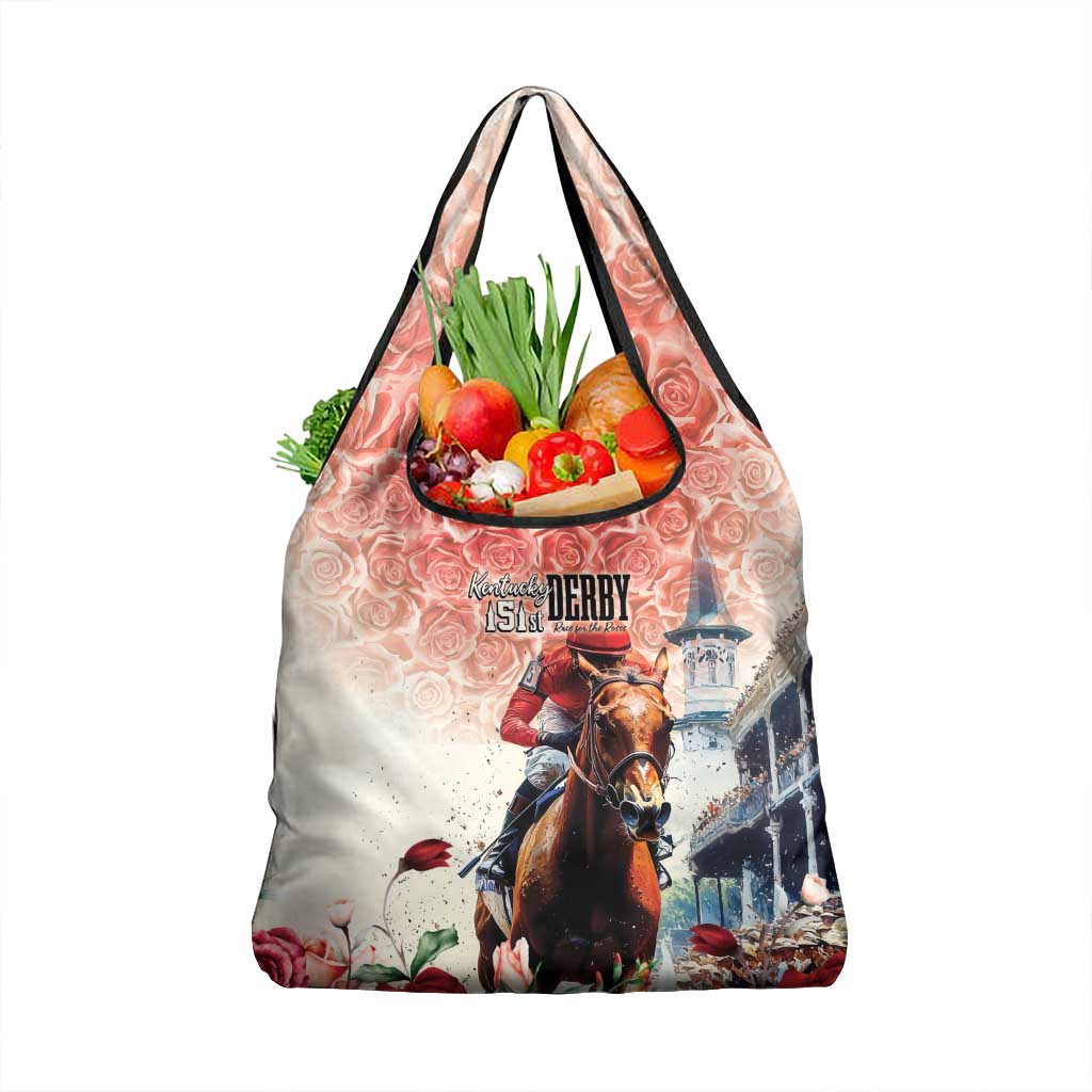 Kentucky Horse Racing Grocery Bag 151st Derby Party