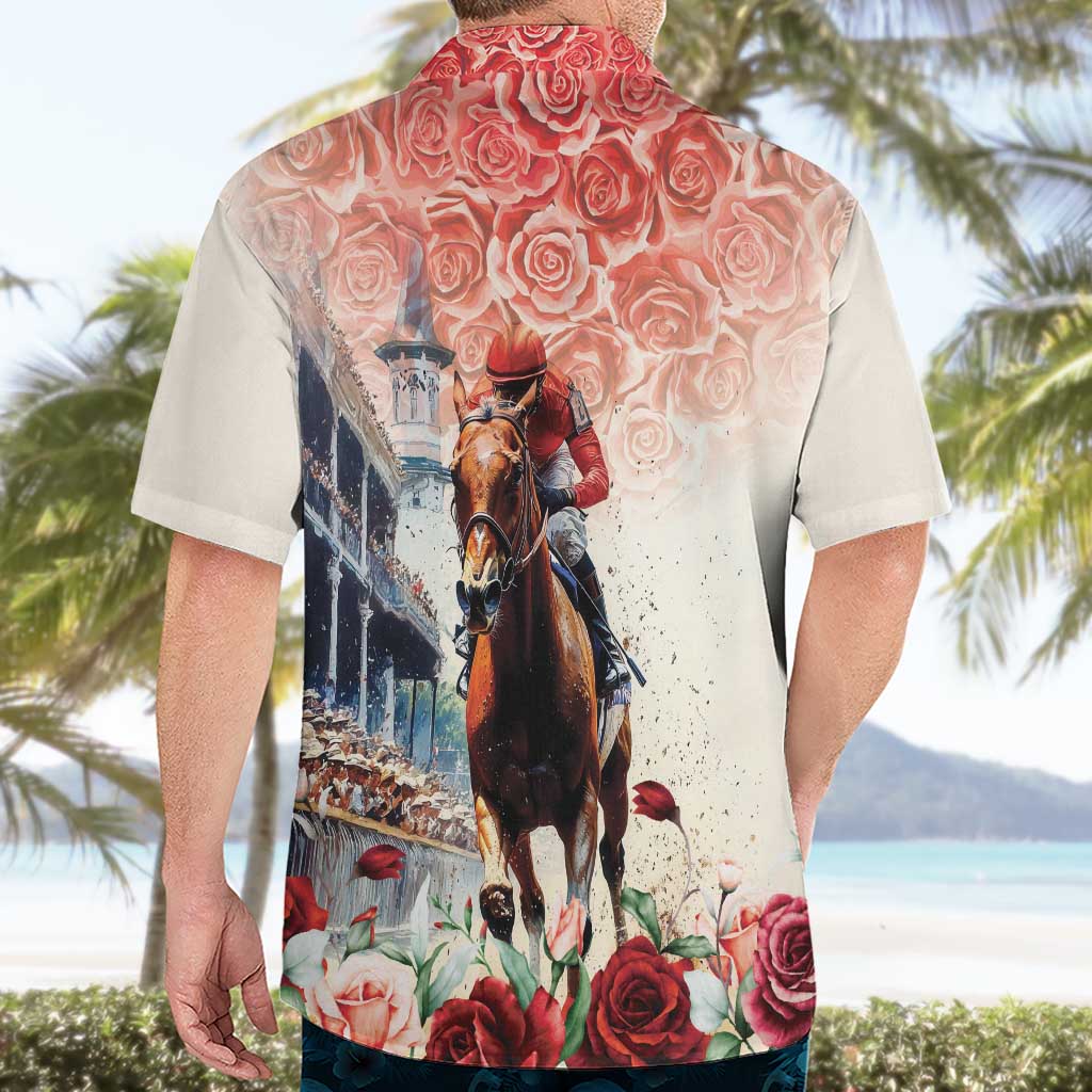 Kentucky Horse Racing Hawaiian Shirt 151st Derby Party