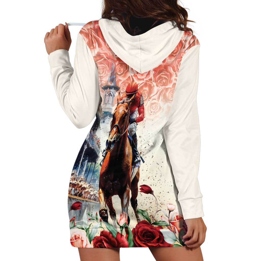 Kentucky Horse Racing Hoodie Dress 151st Derby Party