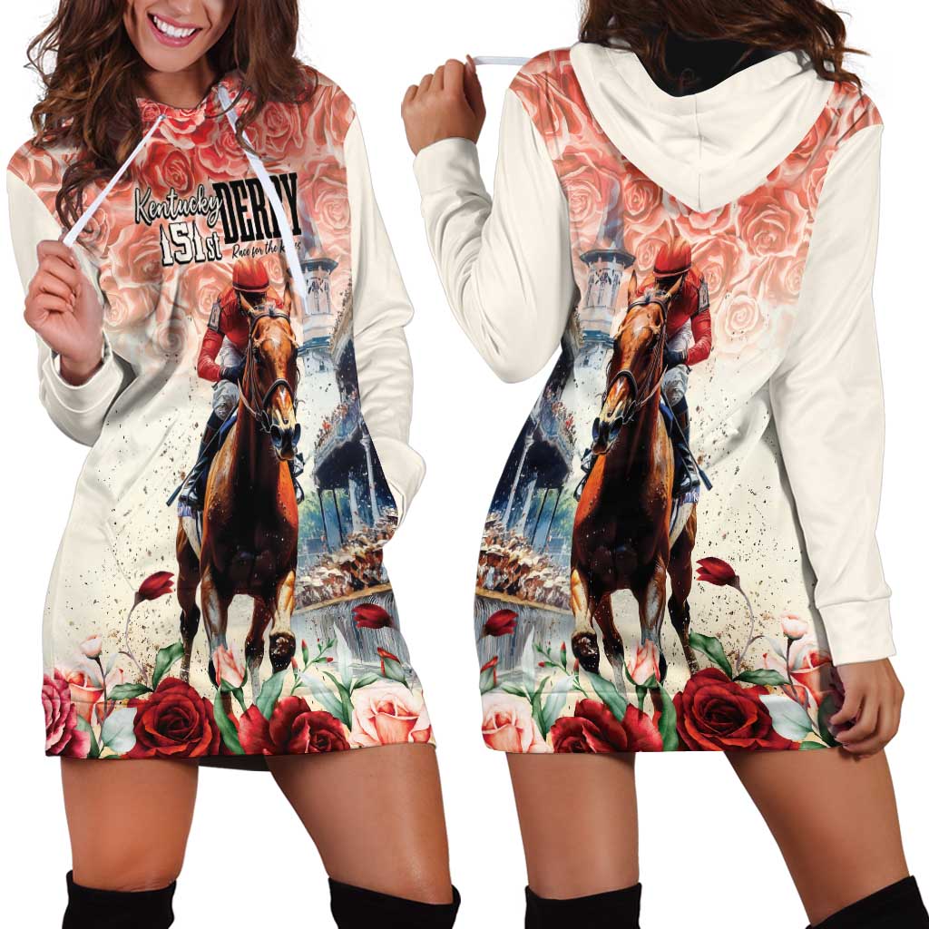 Kentucky Horse Racing Hoodie Dress 151st Derby Party